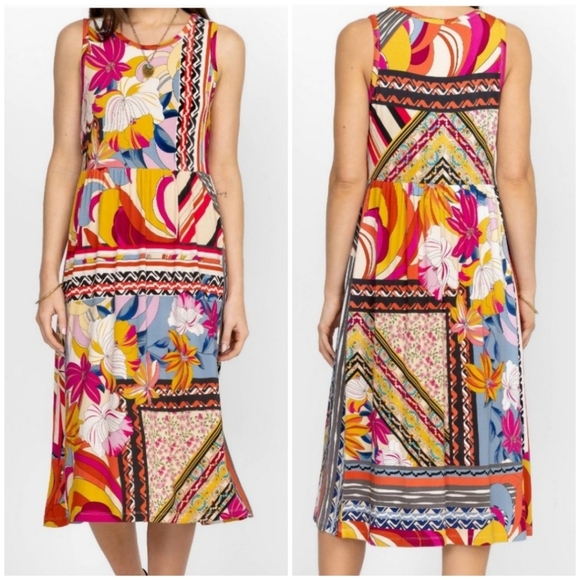 Johnny Was Dresses & Skirts - Johnny Was Rachel May Easy Fit Tank Dress Size L